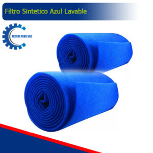 Filtro Sintetico Azul Lavable